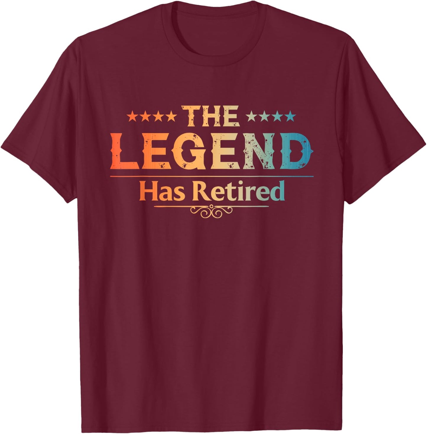 Cute Retired Art Women Retiring Retiree Retirement T-Shirt - T-Shirt | Maroon