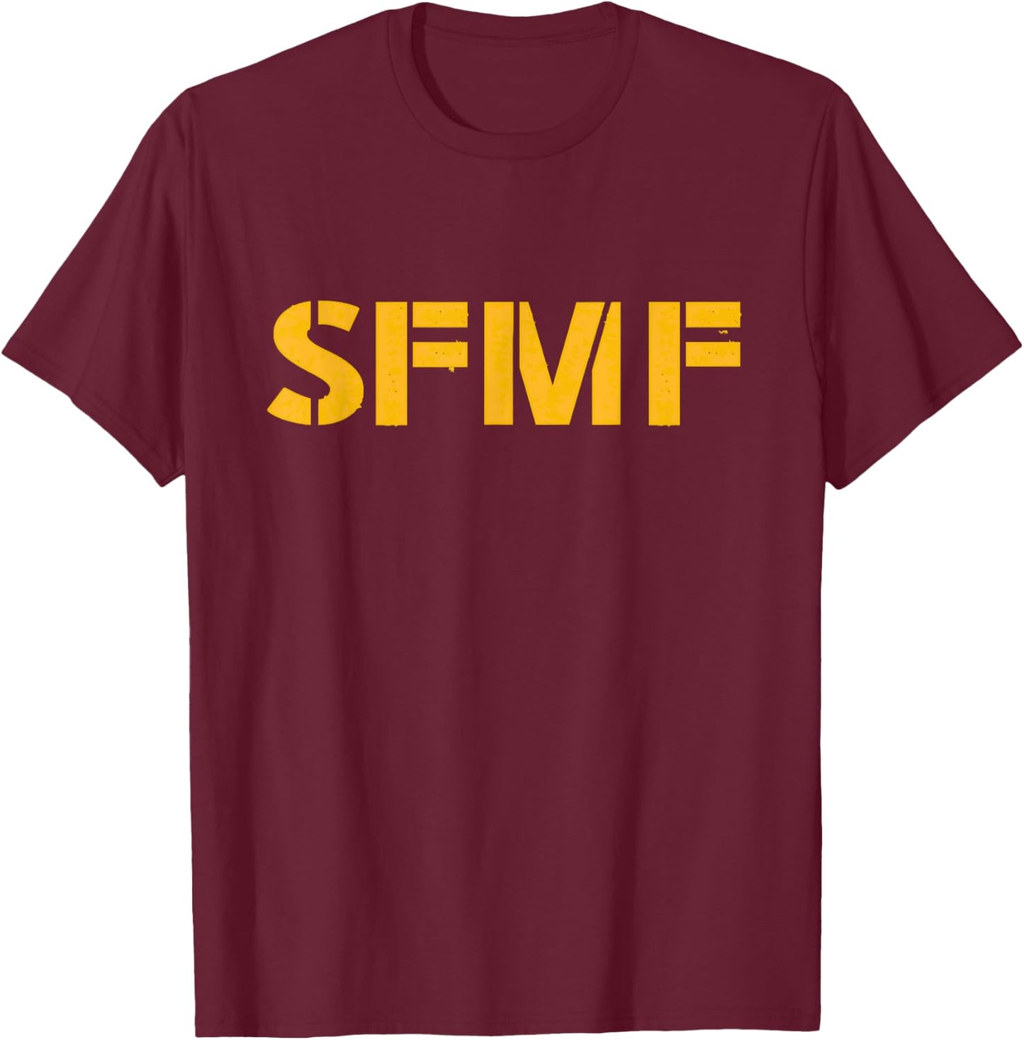 SFMF Military Veteran Phrase T-Shirt - T-Shirt | Maroon