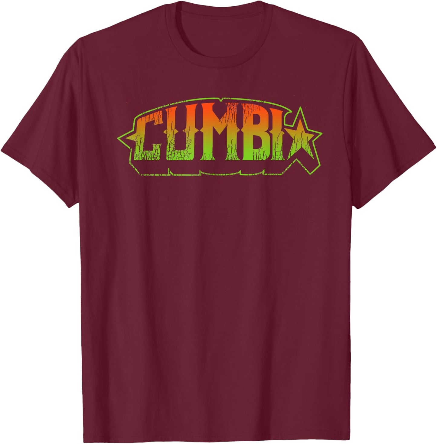 Cumbia Logo T-Shirt - T-Shirt | Maroon