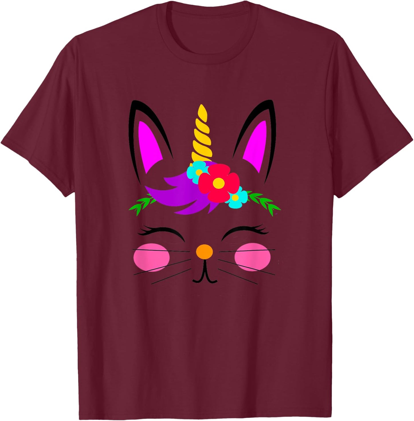 Bunny Unicorn Easter gift women men kid Easter bunnicorn T-Shirt - T-Shirt | Maroon