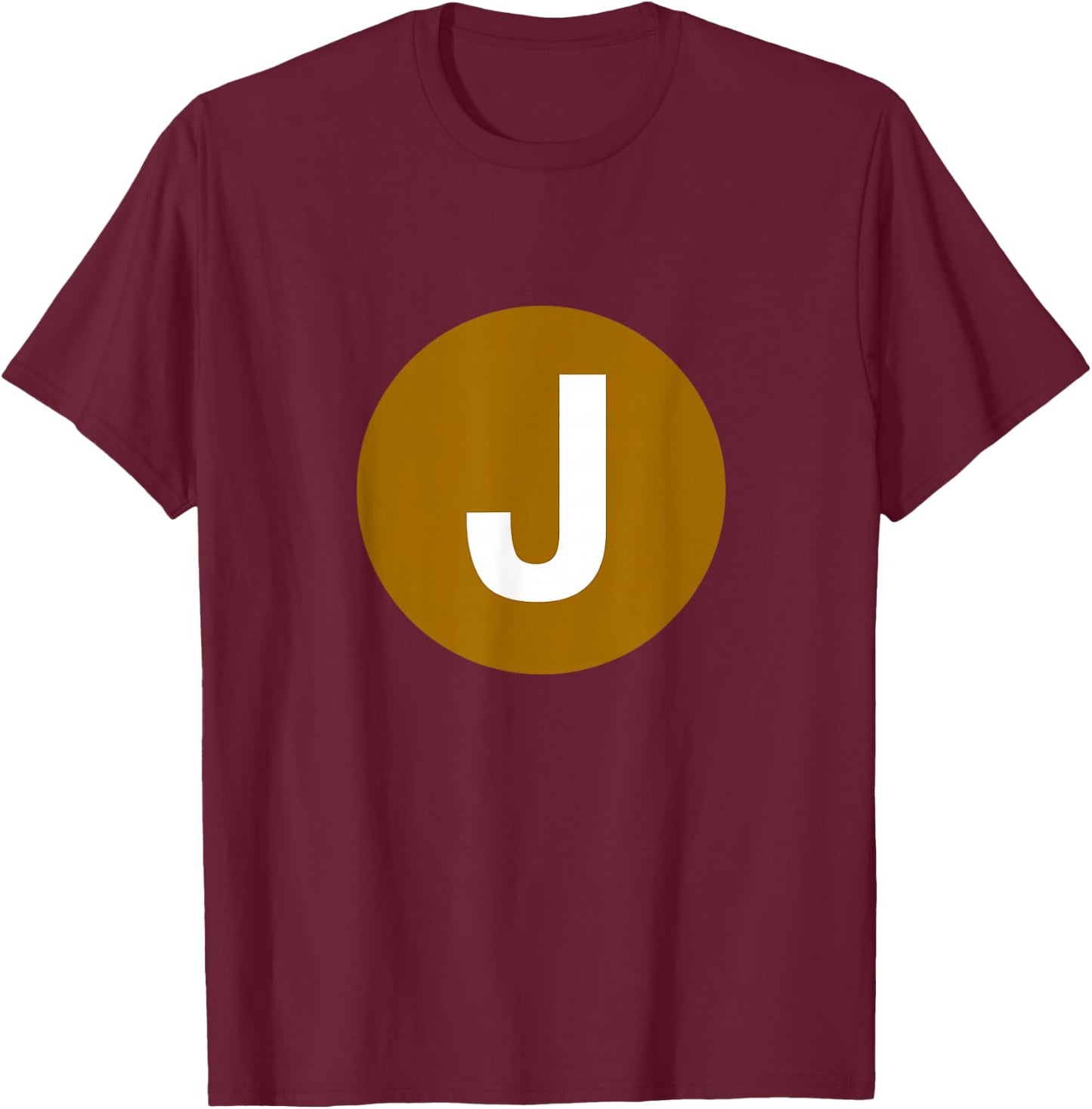 J Train Nassau T-Shirt - T-Shirt | Maroon