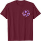 In My Soccer Girl Era Retro Groovy Soccer Girl 2 Sided T-Shirt - T-Shirt | Maroon