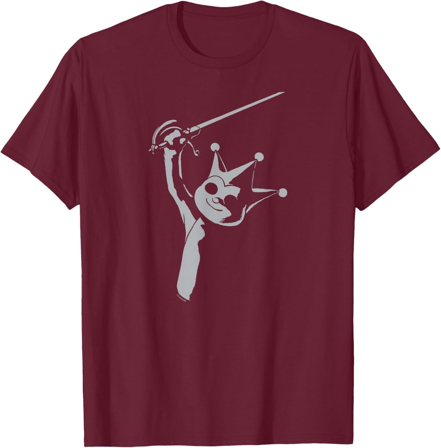 Ace Attorney Investigations Collection Proto Badger T-Shirt - T-Shirt | Maroon