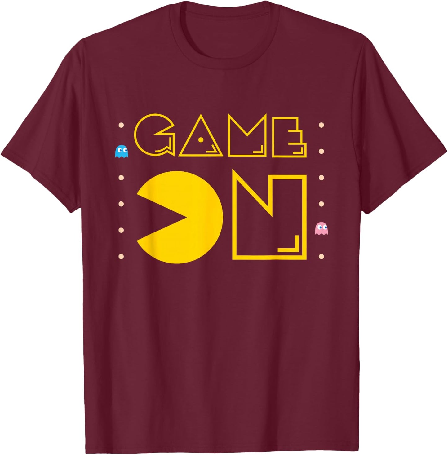 Pac-man T-Shirt - T-Shirt | Maroon