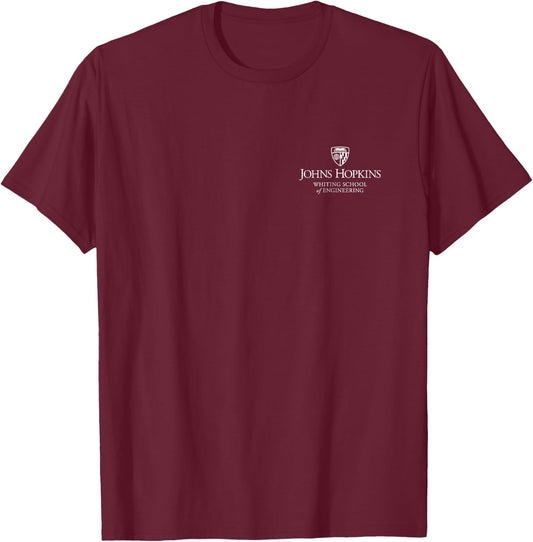 Johns Hopkins Whiting Engineering Small T-Shirt - T-Shirt | Maroon