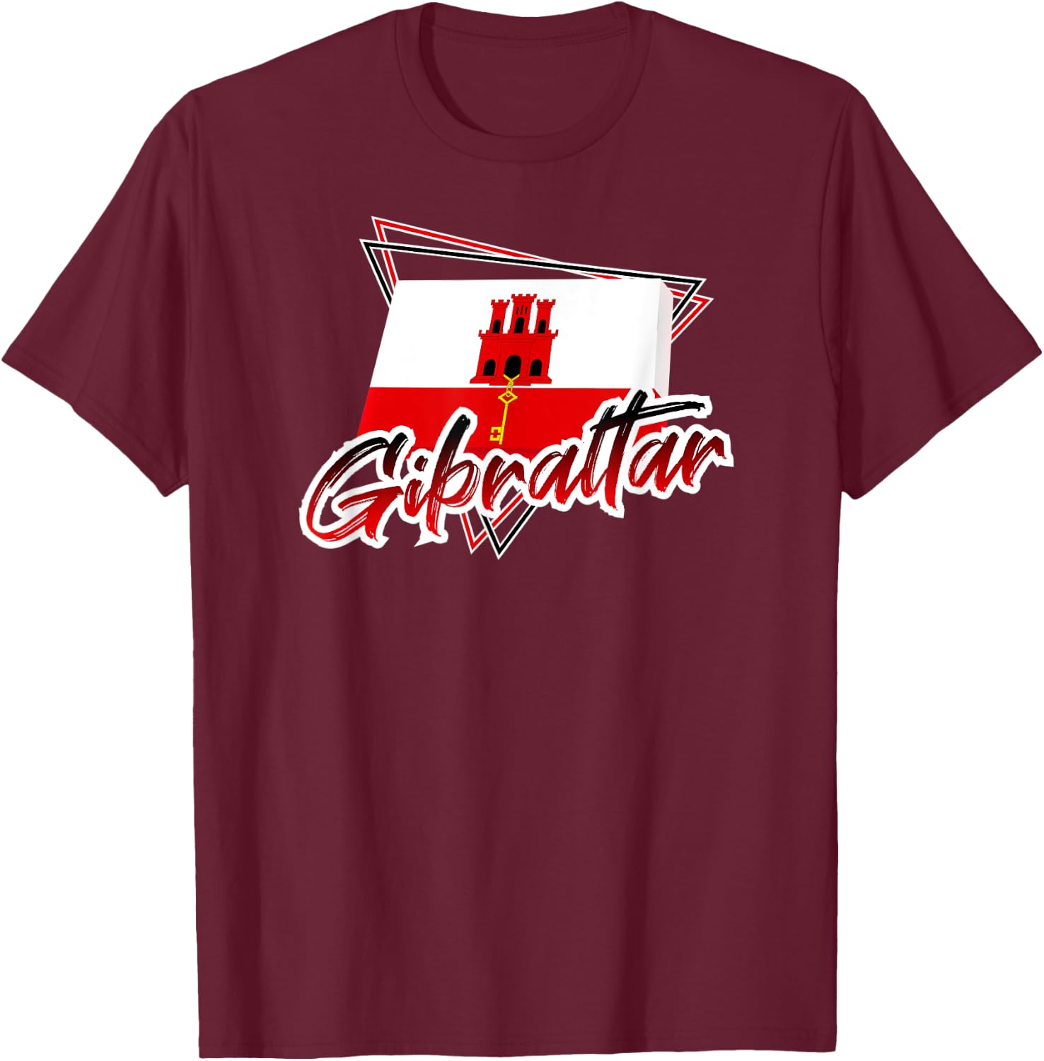 Gibraltar T-Shirt - T-Shirt | Maroon