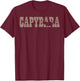 Capybara Capy South American Rodent Men Women Kids Youth T-Shirt - T-Shirt | Maroon