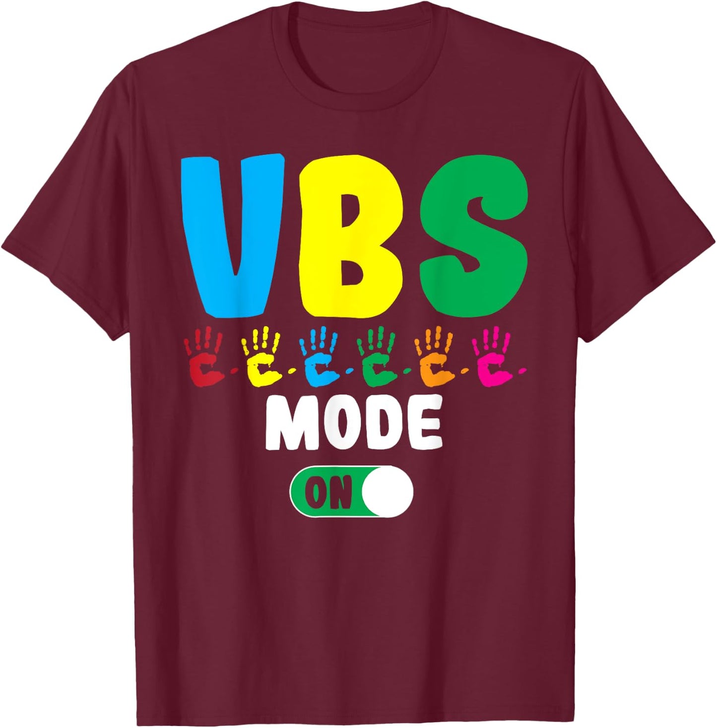 Vacation Bible School 2024 Summer Preschool VBS Ode On T-Shirt - T-Shirt | Maroon