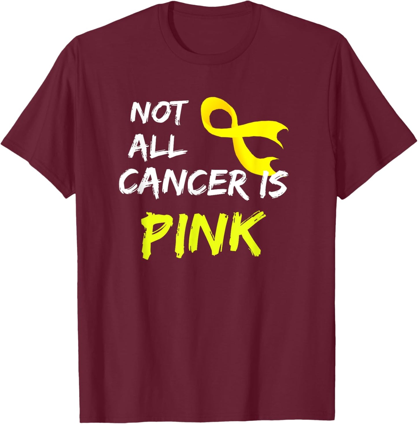 Sarcoma Cancer Ribbon Sarcoma Survivor Shirt T-Shirt - T-Shirt | Maroon