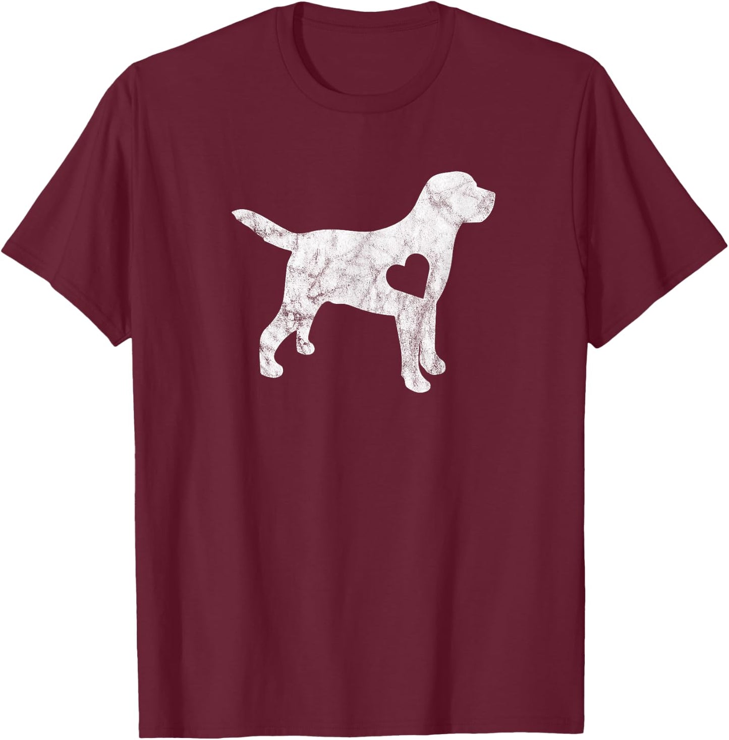 Labrador Dog Lover Labrador Retriever Owner Lab Mom Mama Dad T-Shirt - T-Shirt | Maroon