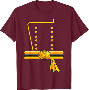 Confederate Soldier War Funny Civil Halloween Lazy Costume T-Shirt - T-Shirt | Maroon