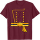Confederate Soldier War Funny Civil Halloween Lazy Costume T-Shirt - T-Shirt | Maroon