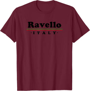 Ravello Italy T-Shirt - T-Shirt | Maroon