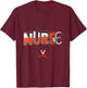 Virginia Cavaliers Nurse Things Team T-Shirt - T-Shirt | Maroon
