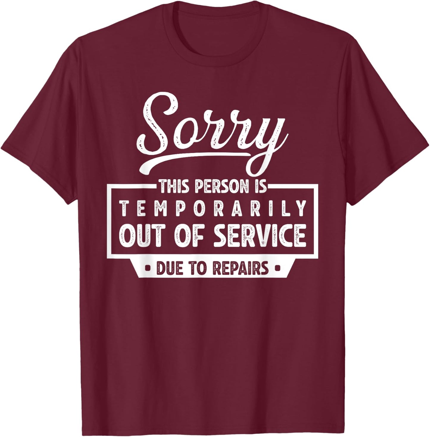 Funny Hip Knee Shoulder Joint Replacement Surgery T-Shirt - T-Shirt | Maroon