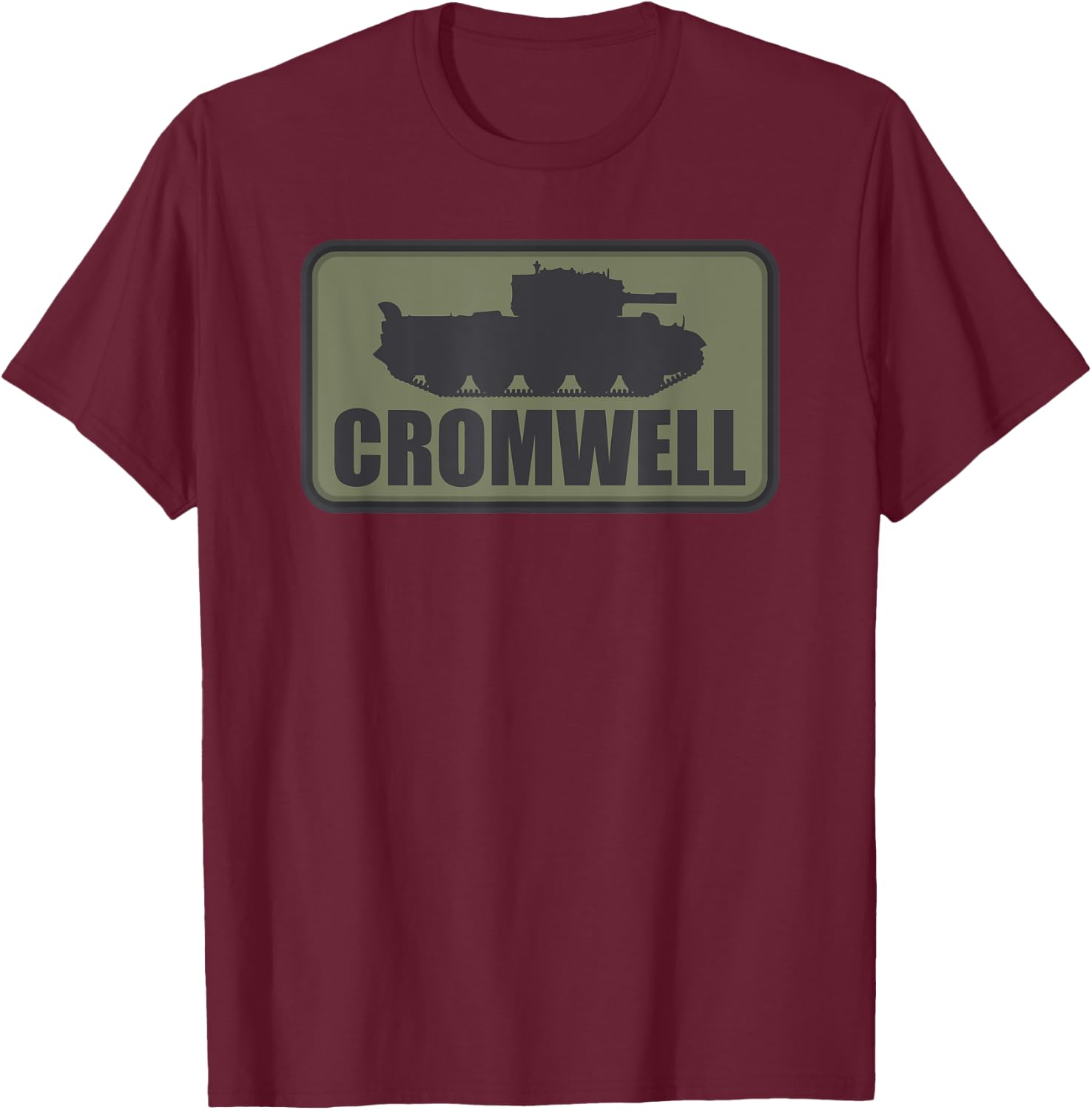 Cromwell Tank T-Shirt - T-Shirt | Maroon