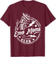It's Was Never A Phase Emo Moms CLub Skeleton Funny T-Shirt - T-Shirt | Maroon