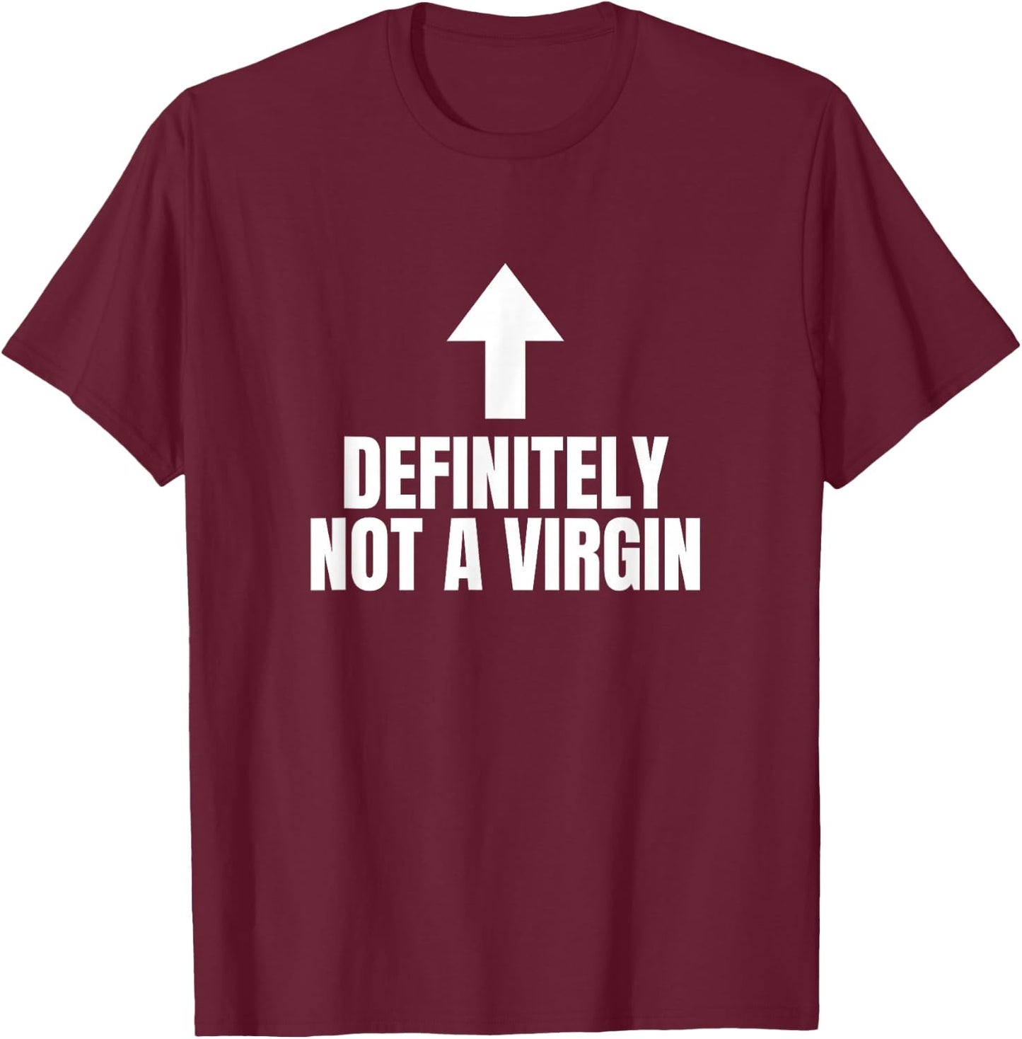 Funny Cringe Adult Joke Witty Meme T-Shirt - T-Shirt | Maroon
