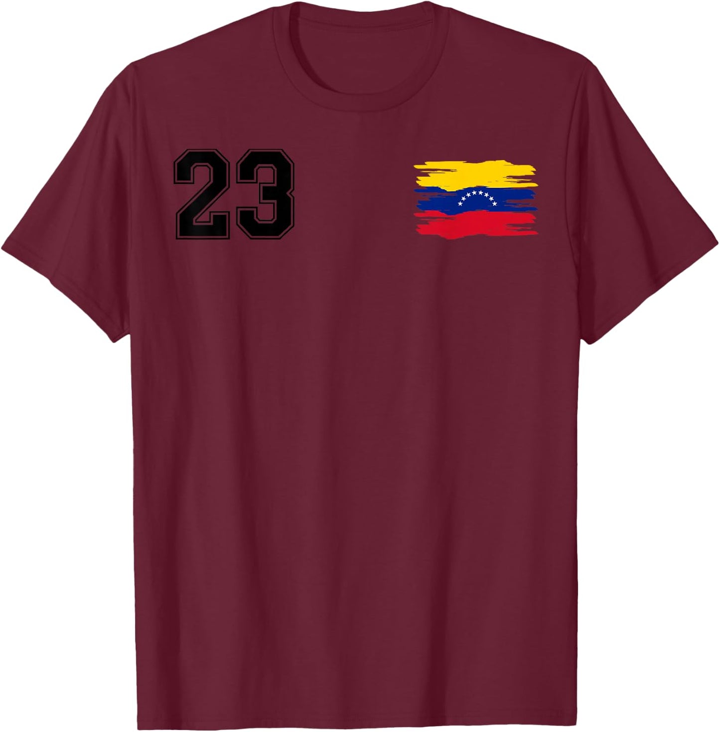 Venezuela - La Vinotinto Team Soccer Design for Venezuelans T-Shirt - T-Shirt | Maroon