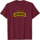 Army Ranger School Tab Proud Dad T-Shirt - T-Shirt | Maroon