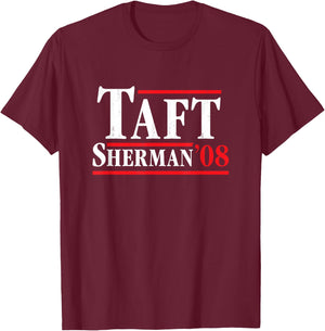 President William Howard Taft 1908 - Retro 4th of July T-Shirt - T-Shirt | Maroon
