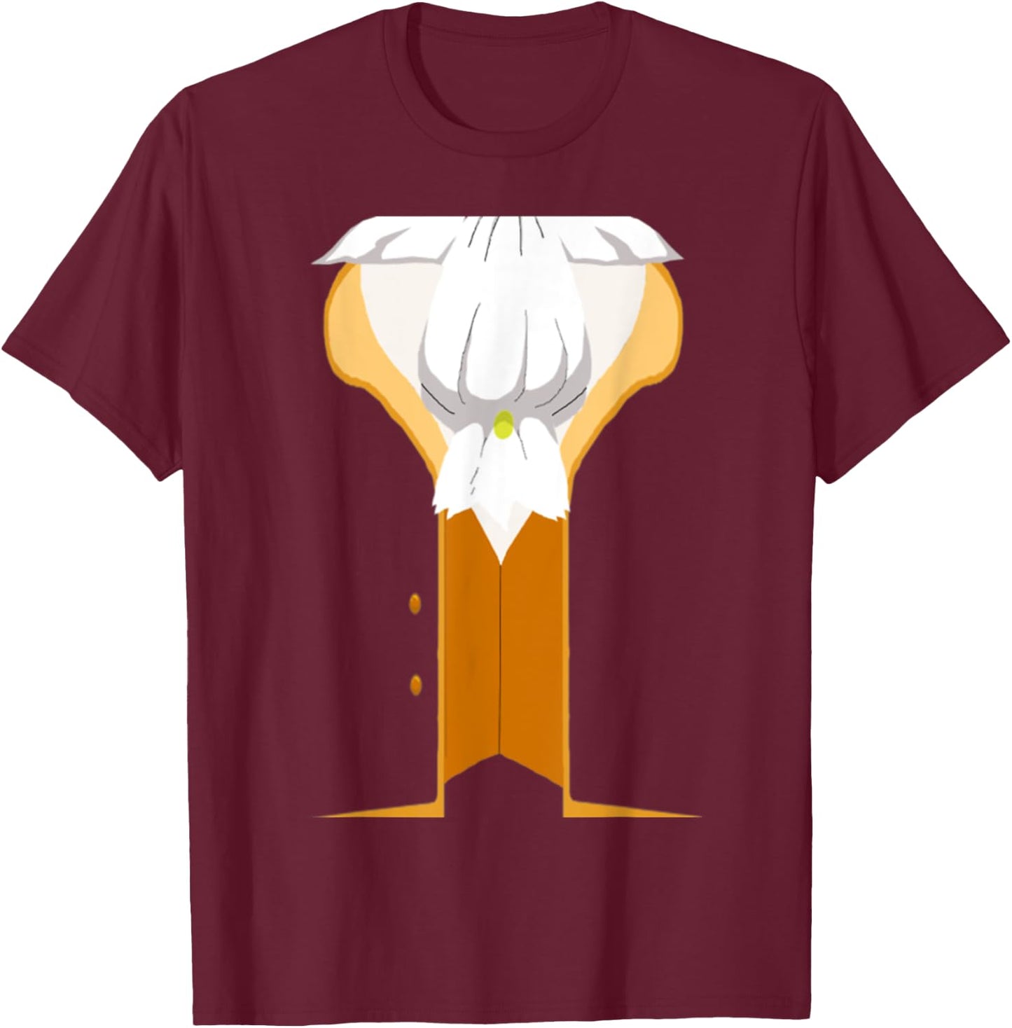 Beast Prince Monster Funny Halloween Costume Outfit T-Shirt - T-Shirt | Maroon