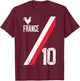 French Pride Football Fan Design for Passionate Supporters T-Shirt - T-Shirt | Maroon