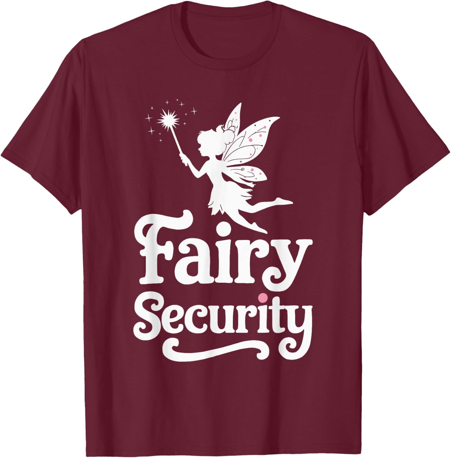 Fairy Security T-Shirt - T-Shirt | Maroon