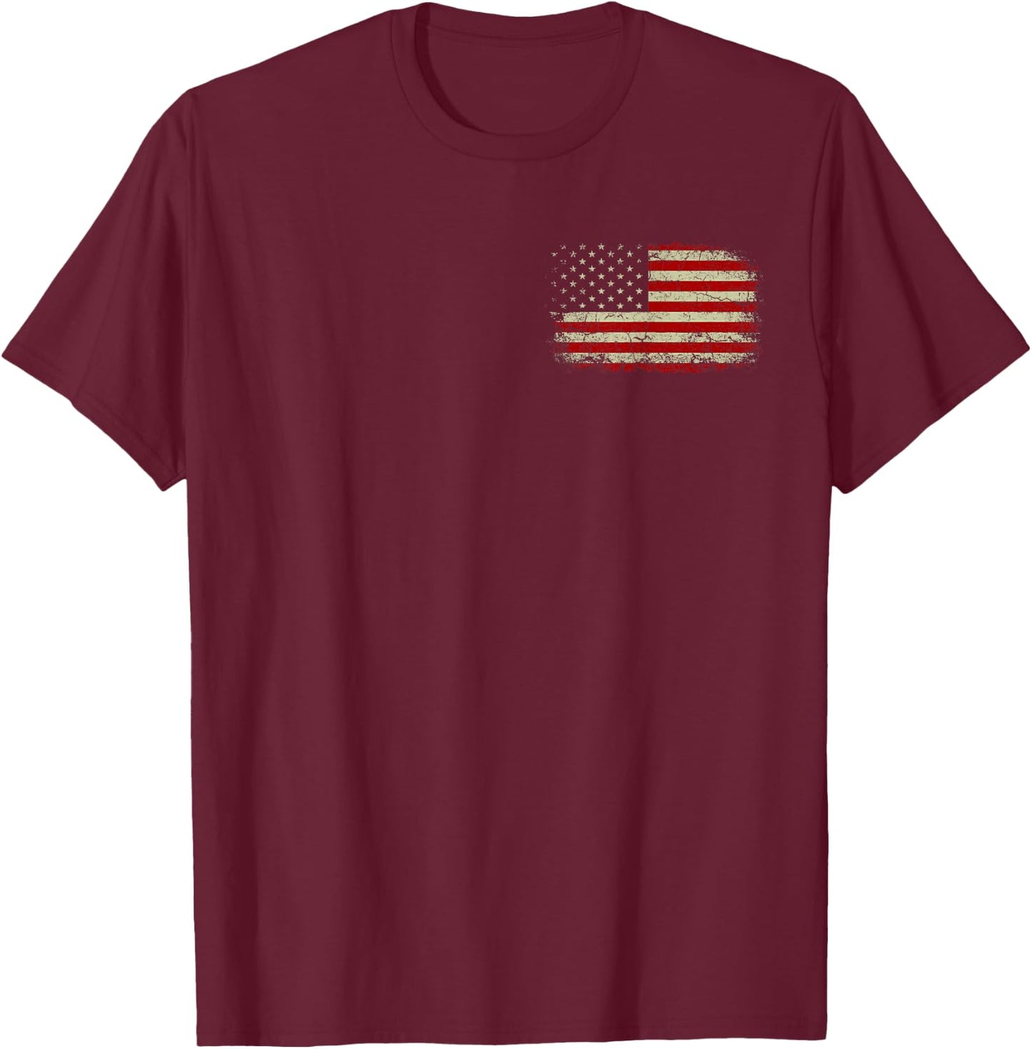 Double Sided Front And Back- I'm Voting Convicted Felon 2024 T-Shirt - T-Shirt | Maroon