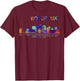 Travel Bordeaux France Europe French Vacation Souvenir T-Shirt - T-Shirt | Maroon
