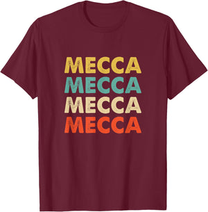Mecca Saudi Arabia T-Shirt - T-Shirt | Maroon