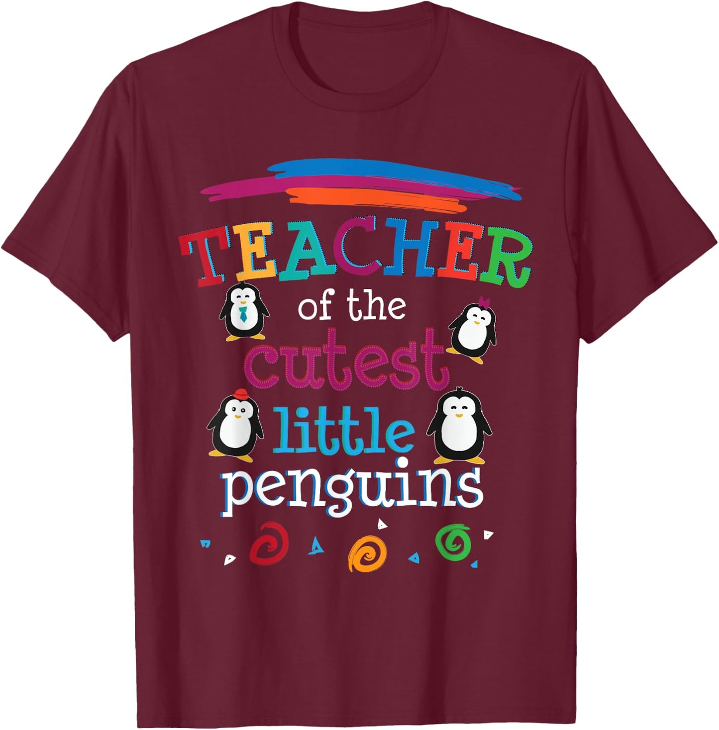 Teacher kindergarten preschool T-Shirt - T-Shirt | Maroon