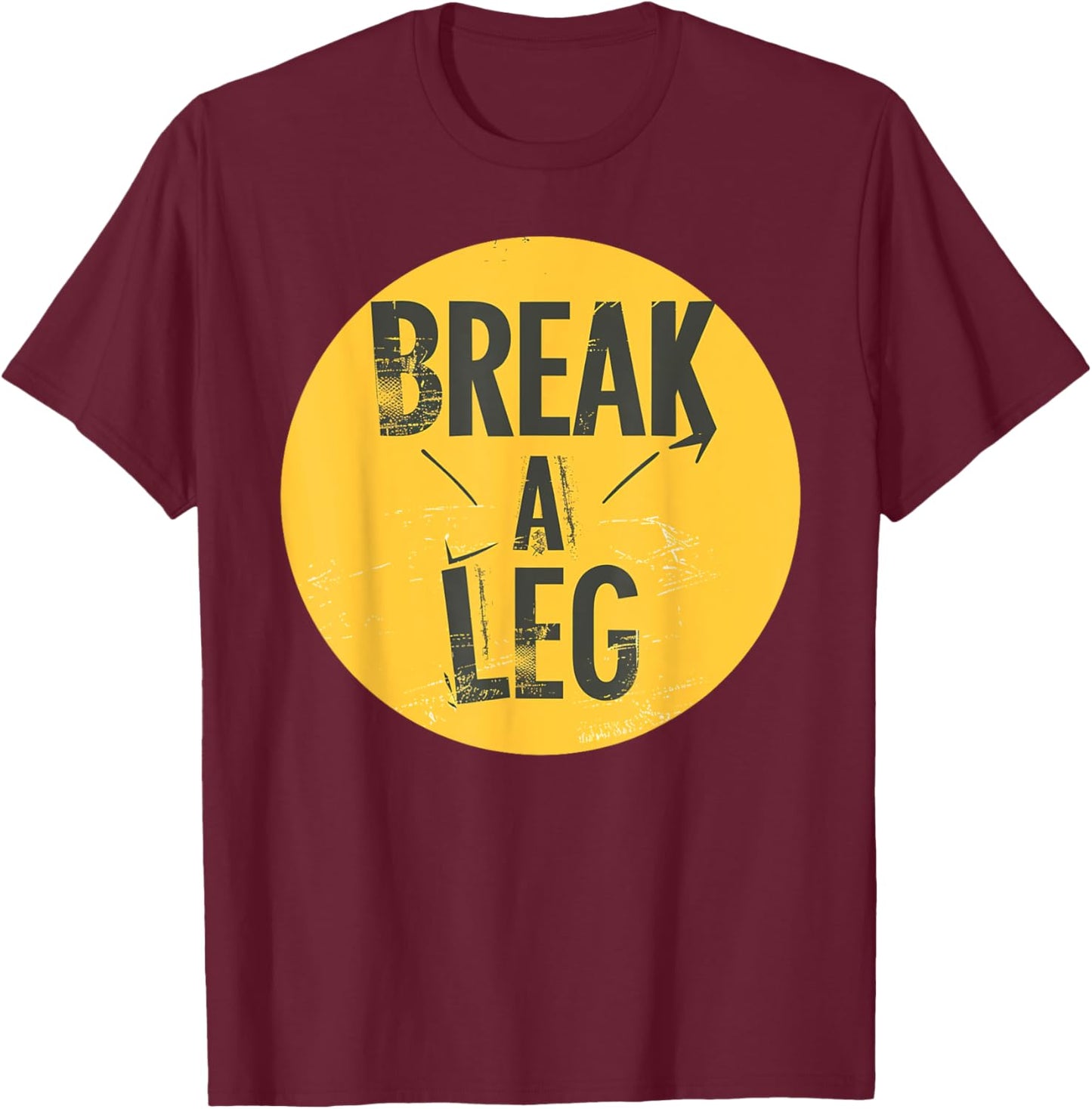 Funny Idiom Statement Costume T-Shirt - T-Shirt | Maroon
