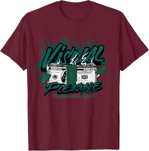 Visual Money Oxidized Green 4s Matching Women T-Shirt - T-Shirt | Maroon