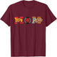 Disney and Pixar’s Cars Mom Mother’s Day Birthday T-Shirt - T-Shirt | Maroon
