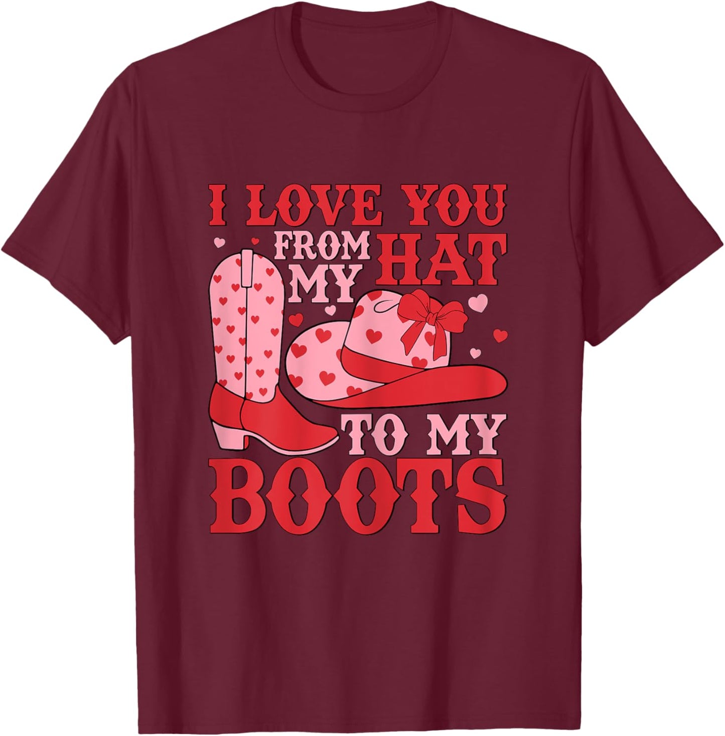 Valentine T-Shirt - T-Shirt | Maroon