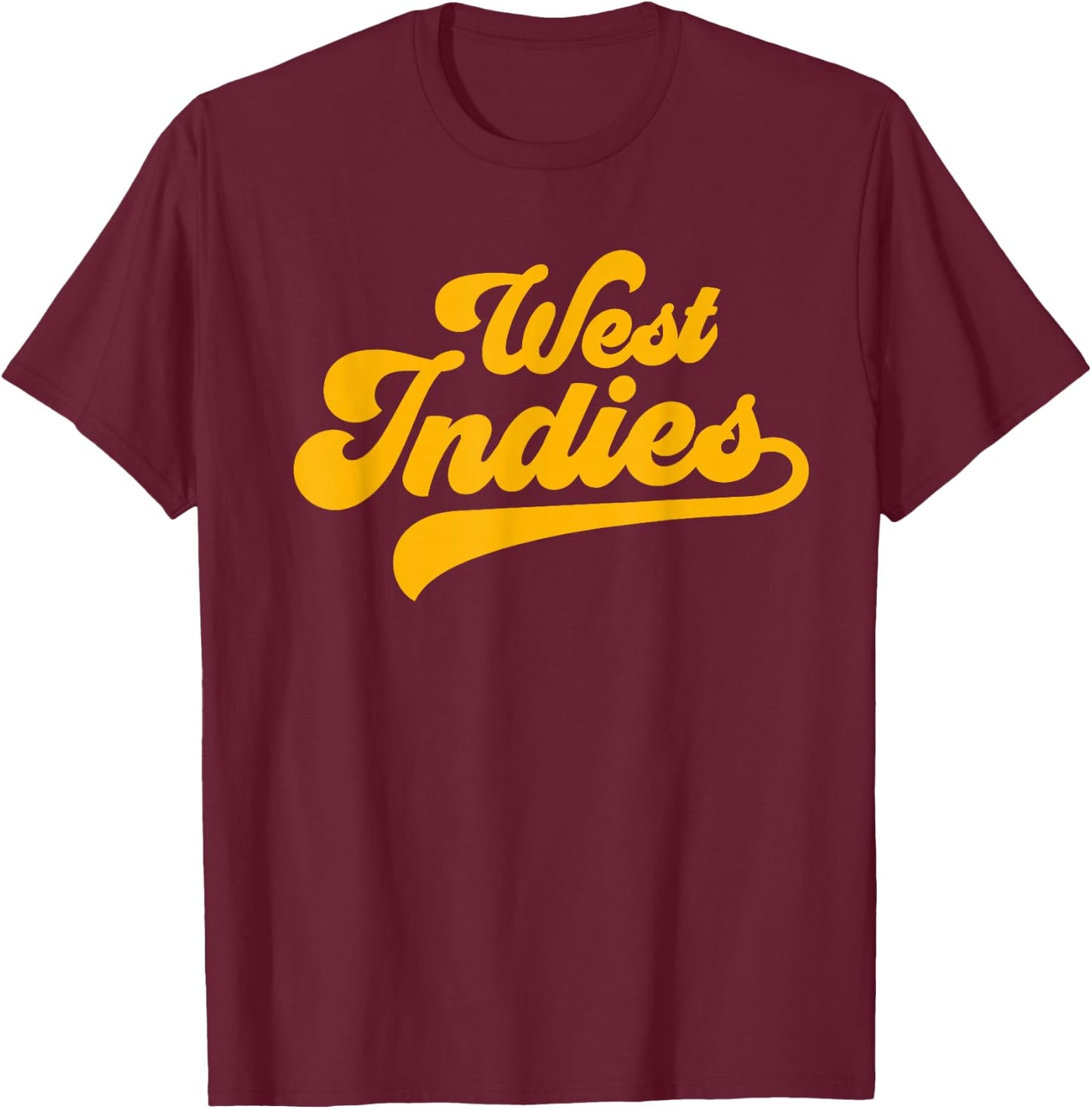 West Indies Jersey Cricket Fan West Indies Cricket T-Shirt - T-Shirt | Maroon