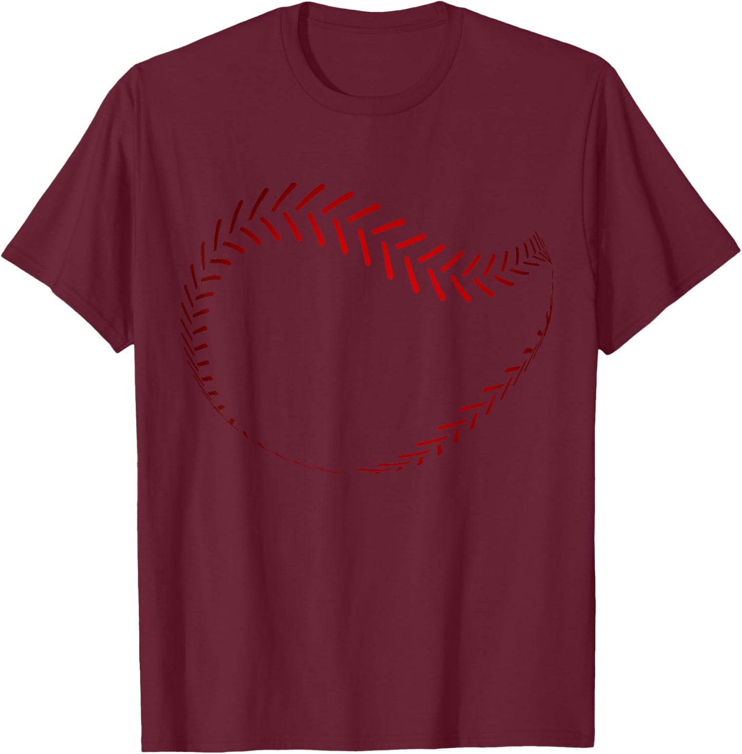 Cool Baseball T-Shirt - T-Shirt | Maroon