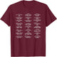 Truss Types in Civil Engineering T-Shirt - T-Shirt | Maroon