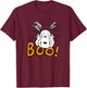 Peanuts Halloween Snoopy Boo T-Shirt - T-Shirt | Maroon