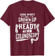 Modern Medical Colonoscopy Gag Gift Funny Colonoscopy Gift Colonoscopy Prep , Small, Black T-Shirt - T-Shirt | Maroon