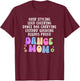 Dance Mom Definition Mom Of A Dancer Mama Dance Mother T-Shirt - T-Shirt | Maroon