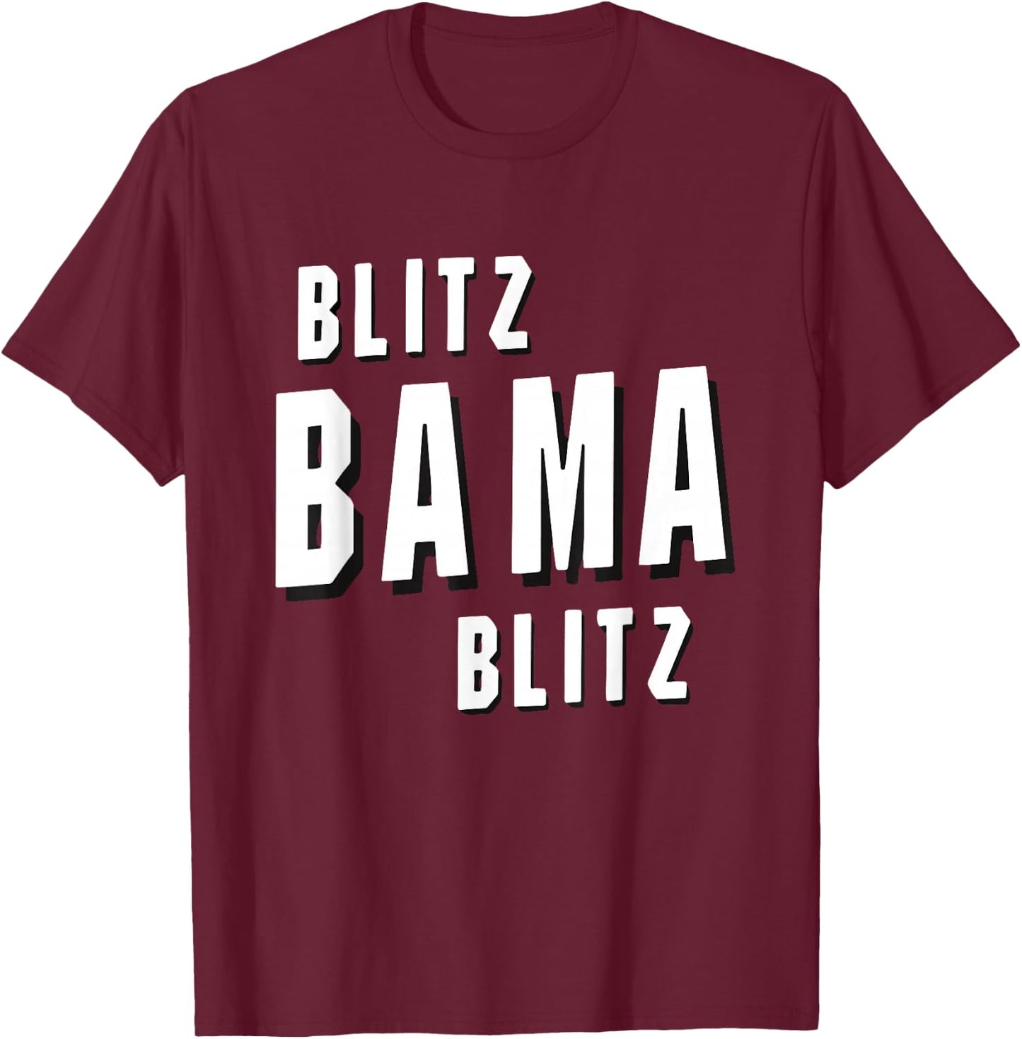 Blitz Bama Blitz T-Shirt - T-Shirt | Maroon