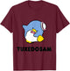 Tuxedosam Character Front and Back Small T-Shirt - T-Shirt | Maroon