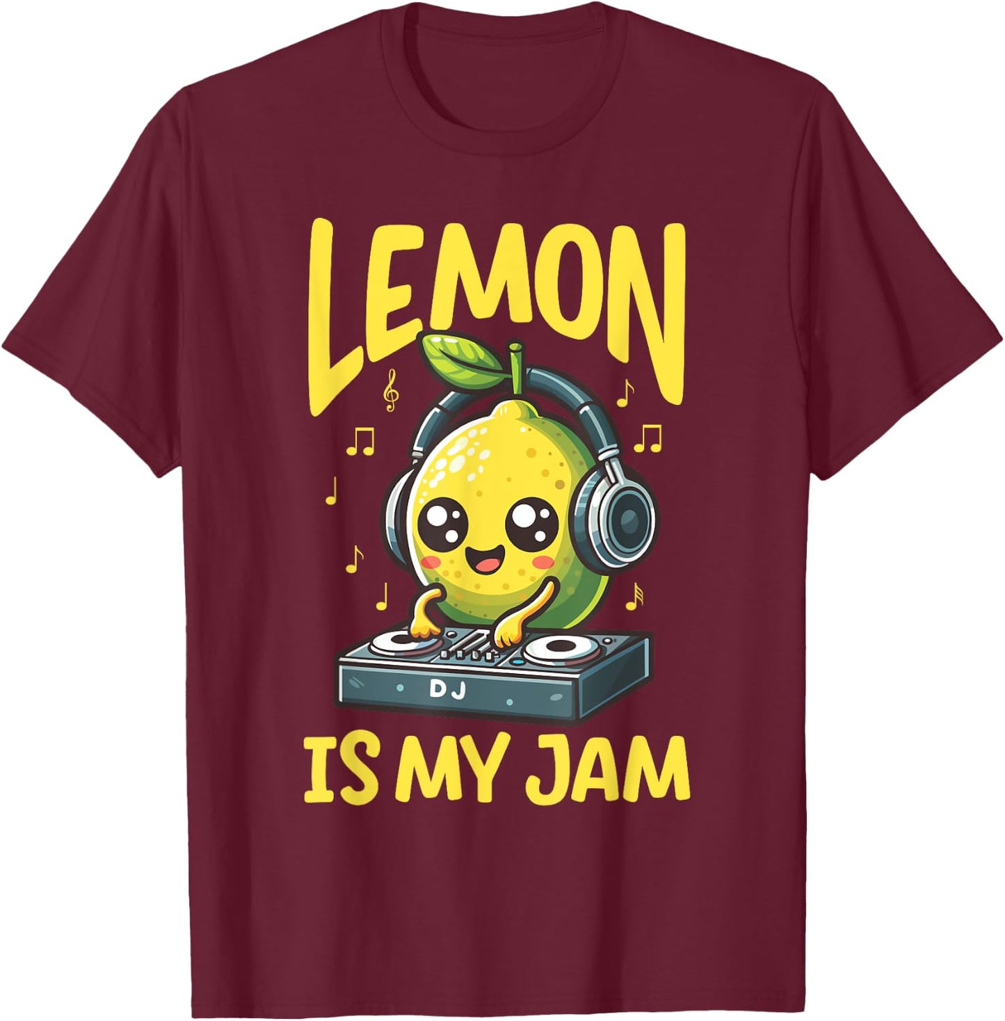 Lemon Lover Lemon Juice Travel Lemon Is My Jam T-Shirt - T-Shirt | Maroon