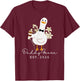 Daddy Goose EST 2026 Funny New Silly Goose Dad T-Shirt - T-Shirt | Maroon