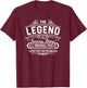 Mostly Original Parts Except Pacemaker Funny Designer T-Shirt - T-Shirt | Maroon