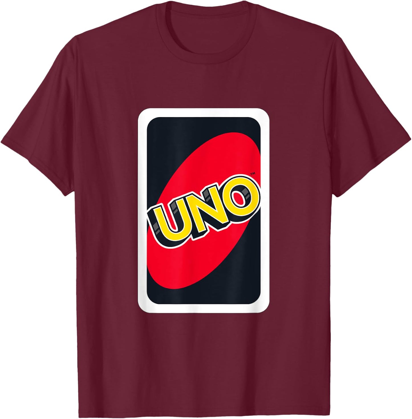 UNO - Logo Card T-Shirt - T-Shirt | Maroon
