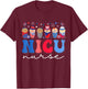 NICU Nurse Neonatal Intensive Care Unit Nurse 4th Of July Women Kids Men T-Shirt - T-Shirt | Maroon