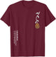 Brown Rose Never Lost In Translation Brown Color Graphic T-Shirt - T-Shirt | Maroon